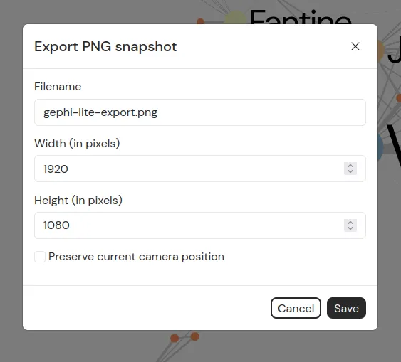 export png modal