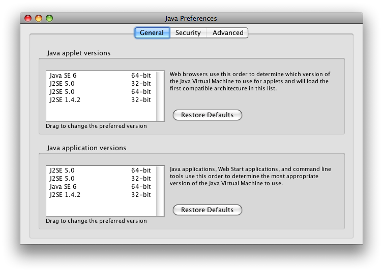 java runtime environment for mac os x 10.9